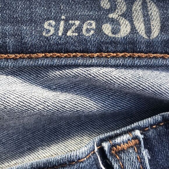 J Crew Denim Toothpick Size 30 Mid Blue Skinny Womens Jeans 30x28 - Picture 8 of 10